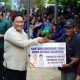 1.000 Paket Bantuan Pangan di Serahkan Wagub Edy Pratowo