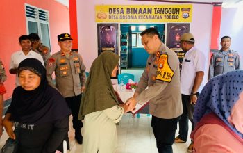 Dukung Program Kapolda Malut, Kapolres Halmahera Utara Gelar Program “Satu Hari Bersama Masyarakat” di Desa Gosoma
